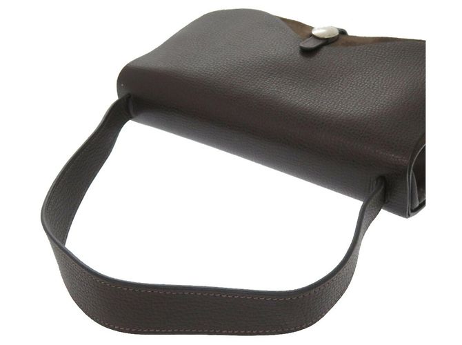 Hermès Borsa Hermes Colorado PM in Havane Marrone - vista 6