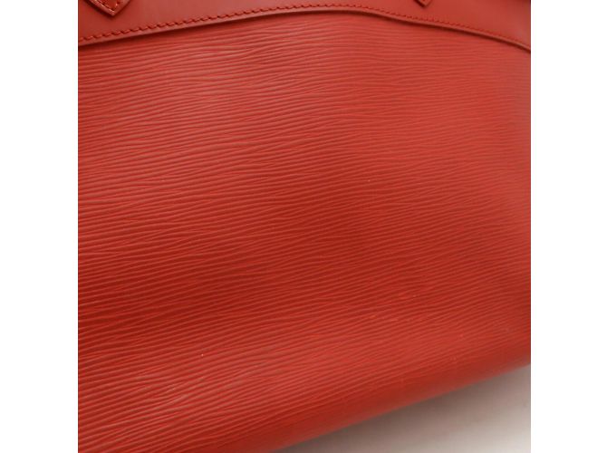 Borsa Tote Louis Vuitton Epi Passy GM Rosso - vista 10