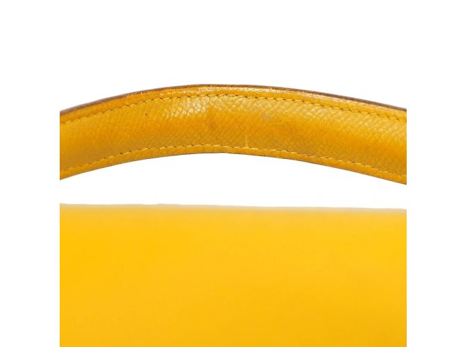 Hermès Borsa Hermes Kelly 32 in Giallo - vista 16