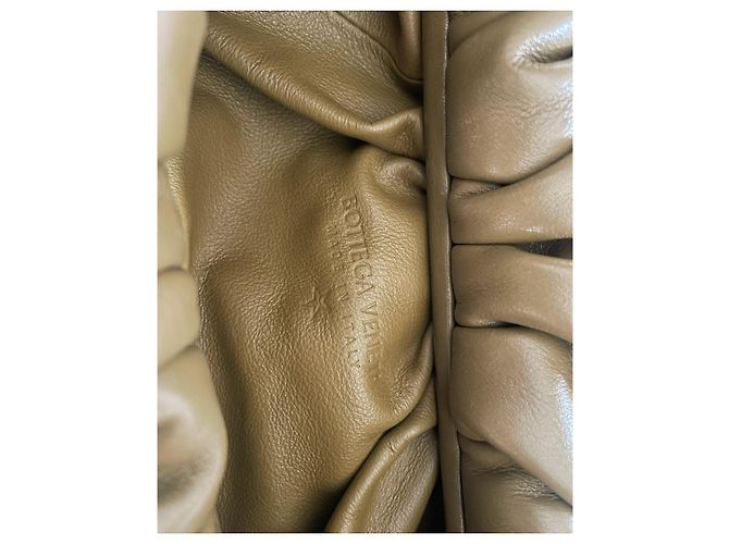 Borsa Bottega Veneta in pelle senape - vista 3