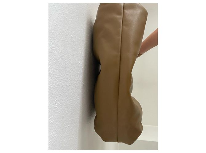 Borsa Bottega Veneta in pelle senape - vista 5