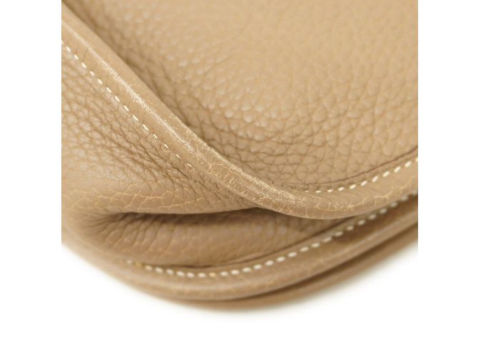 Hermès Borsa a Spalla Hermes Evelyn 2PM Taupe - vista 11