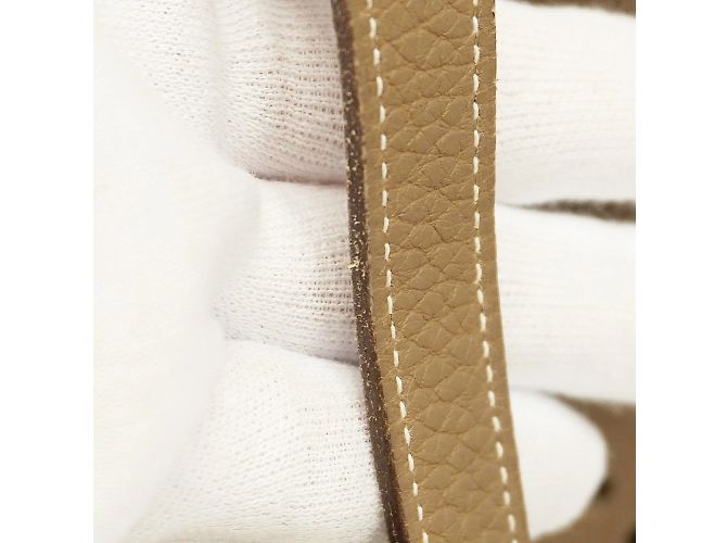 Hermès Borsa a Spalla Hermes Evelyn 2PM Taupe - vista 16