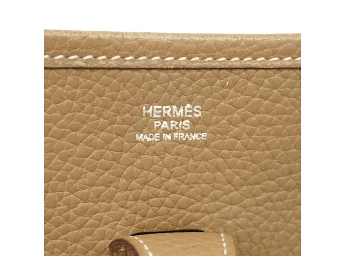 Hermès Borsa a Spalla Hermes Evelyn 2PM Taupe - vista 5