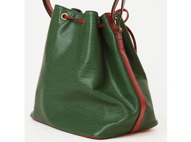 Noe Borsa a Spalla Petit Noé Louis Vuitton Verde - vista 2