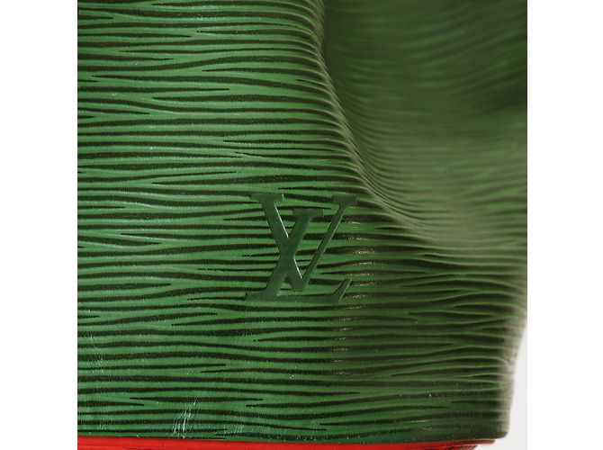 Noe Borsa a Spalla Petit Noé Louis Vuitton Verde - vista 6