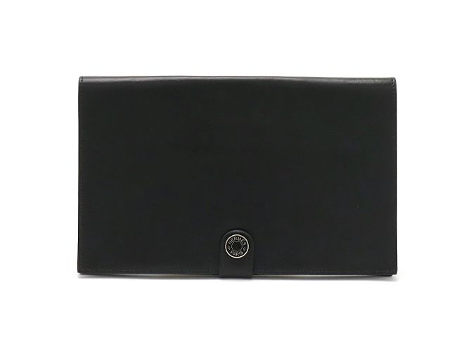 Hermès Billetera Larga Totenmaine Hermes R.M.S Negro - vista 2