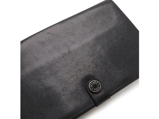 Hermès Billetera Larga Totenmaine Hermes R.M.S Negro - vista 5