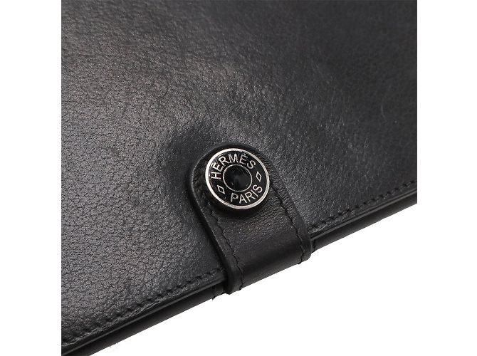 Hermès Billetera Larga Totenmaine Hermes R.M.S Negro - vista 6