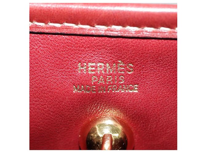 Hermès HERMES Borsa a Spalla Vespa PM Paglia Beige Oro Auth yk14938 D'oro - vista 16