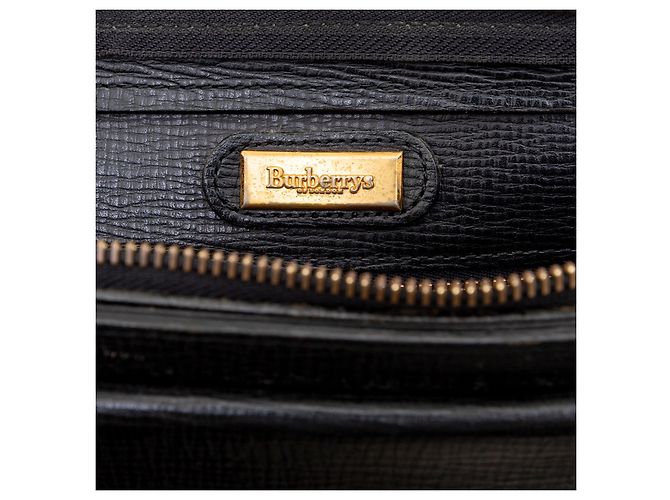 Borsa a mano vintage Burberry Nero - vista 13