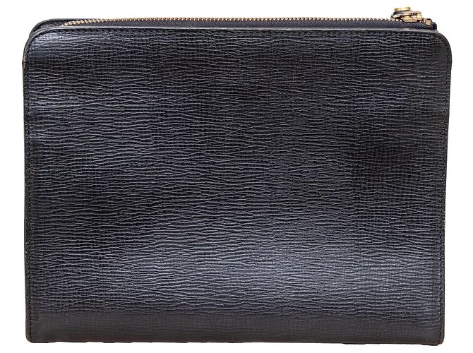 Borsa a mano vintage Burberry Nero - vista 4