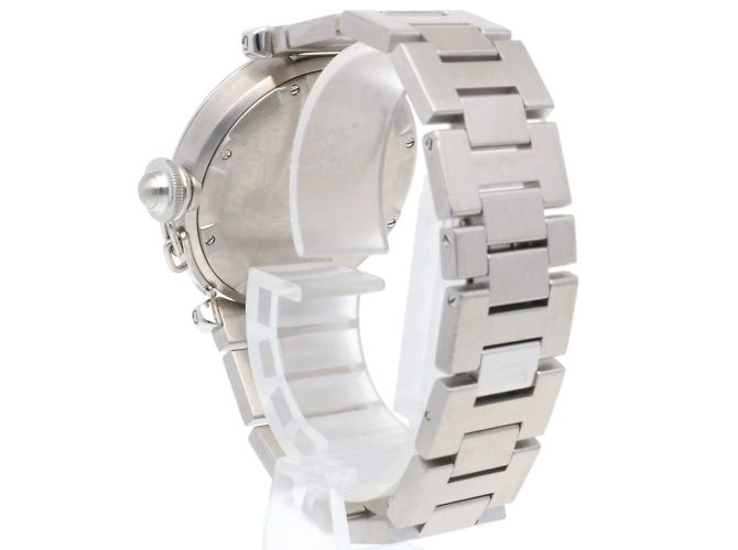 Reloj de pulsera automático de acero inoxidable Cartier Pasha - vista 5