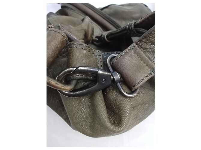 Borsa a mano Zadig & Voltaire Rock Pelle Verde Oliva - vista 11