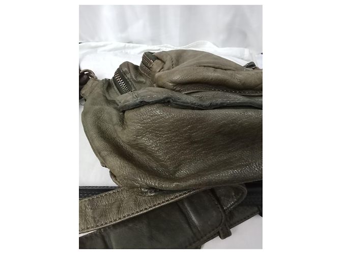 Borsa a mano Zadig & Voltaire Rock Pelle Verde Oliva - vista 8