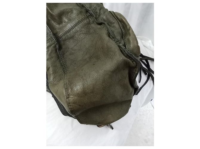 Borsa a mano Zadig & Voltaire Rock Pelle Verde Oliva - vista 9