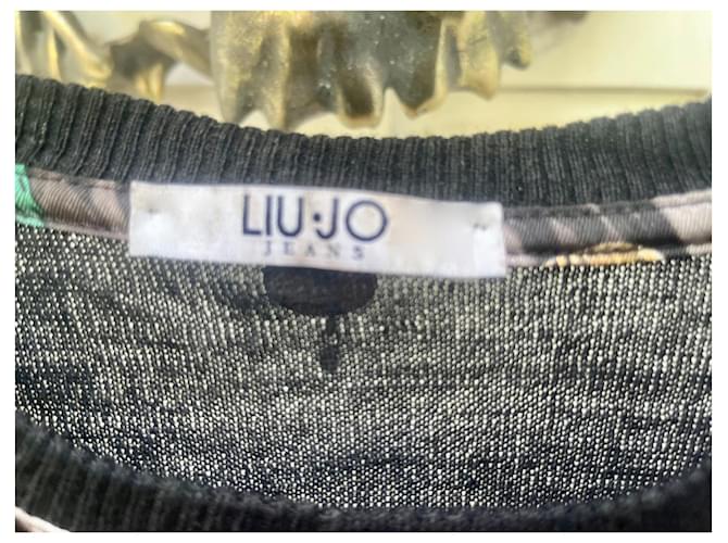 Liu.Jo Twin-set Kurzarmpullover und Strickjacke Wolle Mehrfarben - Ansicht 8