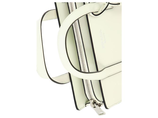 Tote Prada 1BA357_ZO6_F0PG7_V_OOO Weiß - Ansicht 5