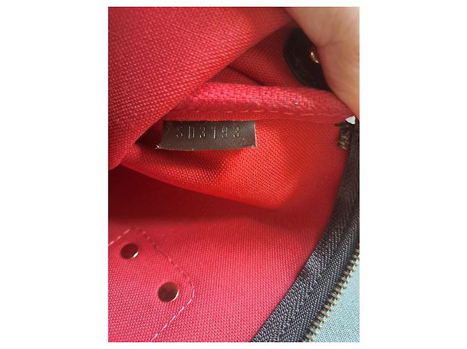 Louis Vuitton EVA Damier Ébène pattern - view 10