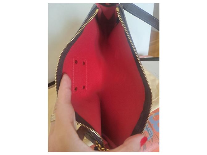 Louis Vuitton EVA Damier Ébène pattern - view 4