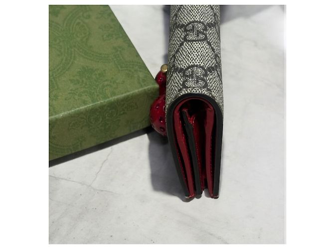 Gucci GG Supreme Monogram Kirsche Verziert Mehrfarben - Ansicht 8
