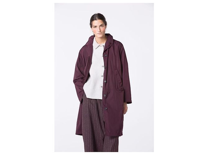 Autre Marque Oska Trenchcoat Weinrot - Ansicht 11