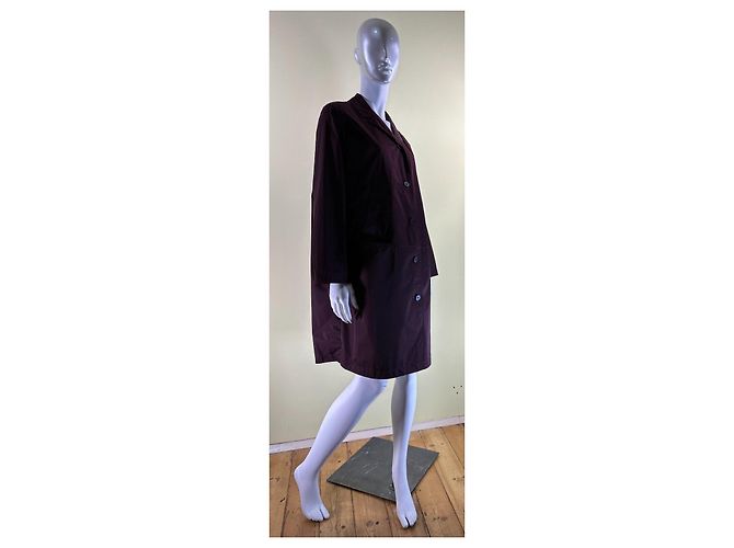 Autre Marque Oska Trenchcoat Weinrot - Ansicht 4
