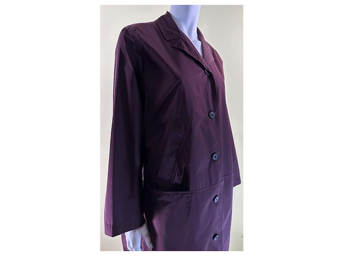 Autre Marque Oska Trenchcoat Weinrot - Ansicht 5