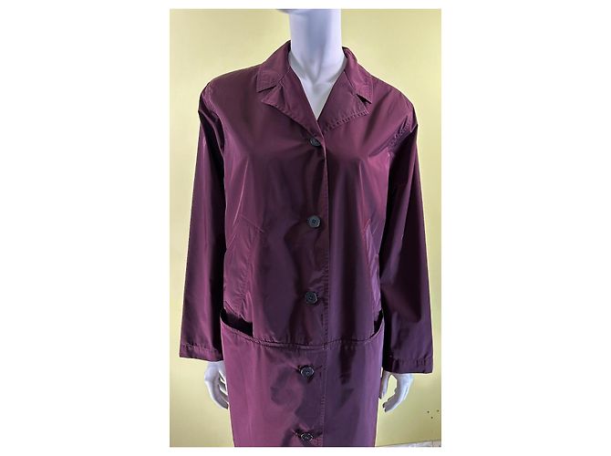 Autre Marque Oska Trenchcoat Weinrot - Ansicht 6