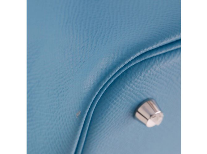 Hermès Hermes Picotin Lock MM Handtasche Hellblau - Ansicht 4