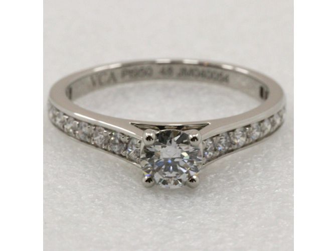 Anillo Romance Solitaire Van Cleef & Arpels - vista 4