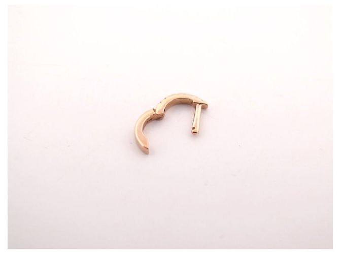 NOVE ORECCHINI VANRYCKE MINI CREOLE PIERCING UFFICIALE T XXS ORO 18K D'oro - vista 4