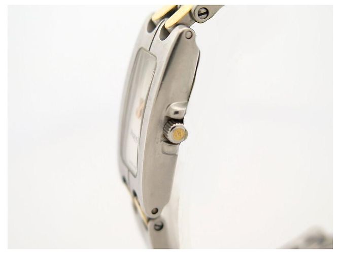 RELÓGIO PEQUIGNET MOOREA BAGUETTE 3521318 27 MM QUARTZ OURO E AÇO - vista 4