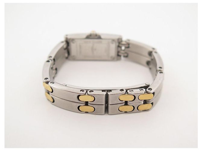 RELÓGIO PEQUIGNET MOOREA BAGUETTE 3521318 27 MM QUARTZ OURO E AÇO - vista 5