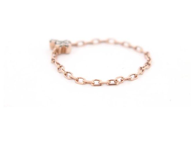 ANELLO A CATENA DJULA MAGIC TOUCH R65734-RG 45 ORO ROSA 18K DIAMANTI D'oro - vista 5