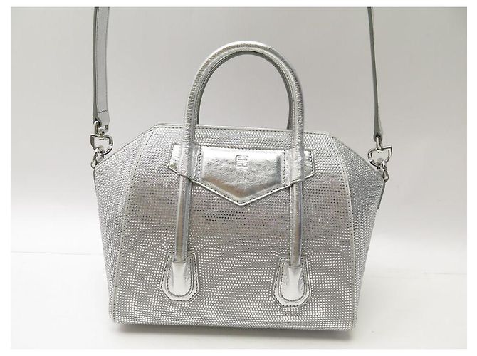 NUEVE BOLSO DE MANO GIVENCHY ANTIGONA MINI SATIN STRASS BB50U0B1QC NUEVO - vista 2