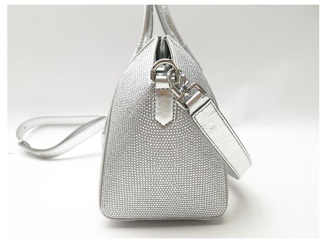 NUEVE BOLSO DE MANO GIVENCHY ANTIGONA MINI SATIN STRASS BB50U0B1QC NUEVO - vista 4
