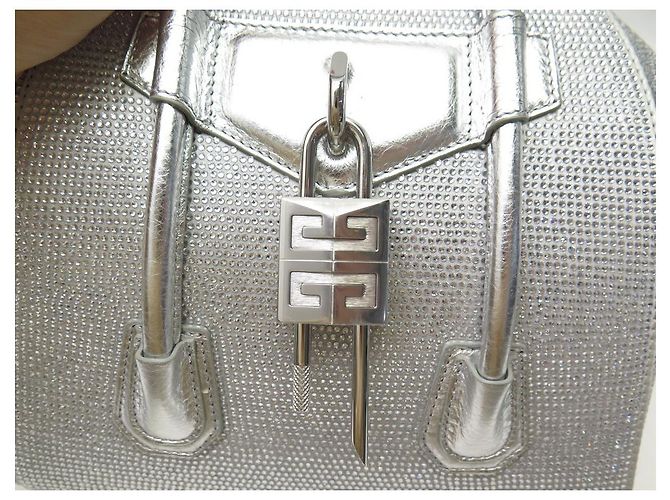 NUEVE BOLSO DE MANO GIVENCHY ANTIGONA MINI SATIN STRASS BB50U0B1QC NUEVO - vista 6