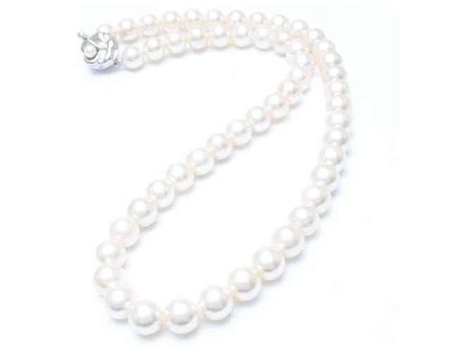 Autre Marque Collana di Perle Akoya Argento 8,5-9mm - vista 3