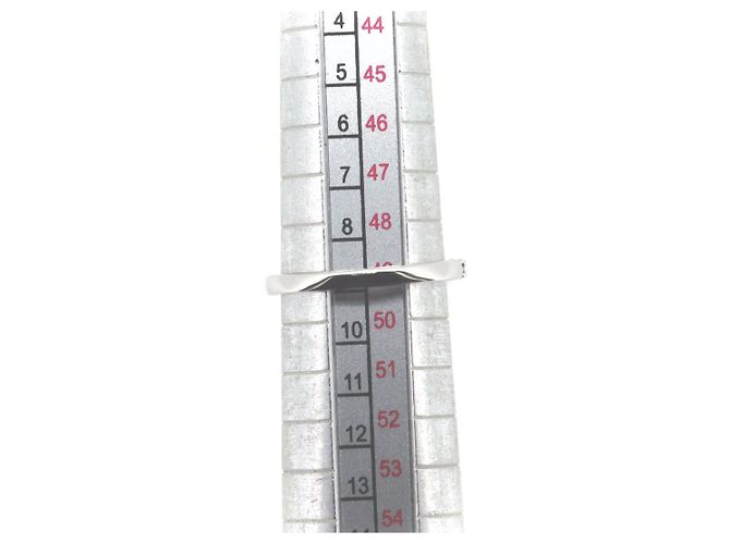 Autre Marque Vendome Aoyama Halb-Ewigkeit Diamantring Pt950 - Ansicht 8