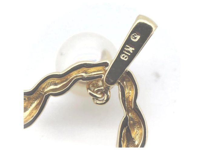 Mikimoto Perlenanhänger Au750 - Ansicht 3