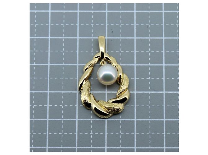 Mikimoto Perlenanhänger Au750 - Ansicht 4