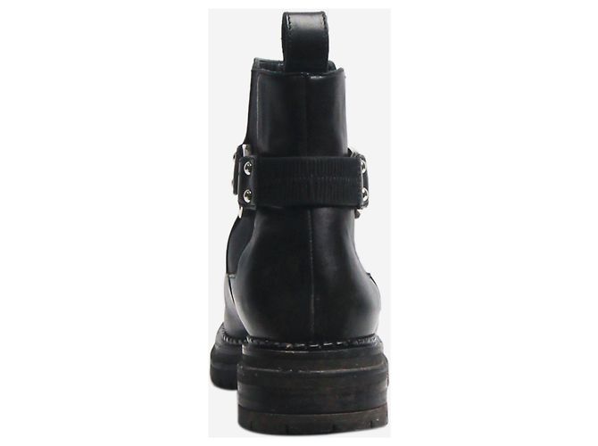 Sergio Rossi Botas Chelsea negras - talla EU 38 Negro - vista 3