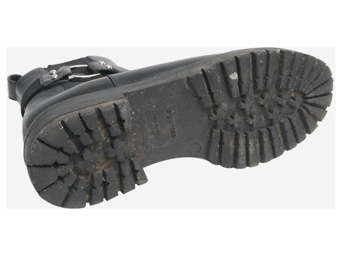 Sergio Rossi Botas Chelsea negras - talla EU 38 Negro - vista 4