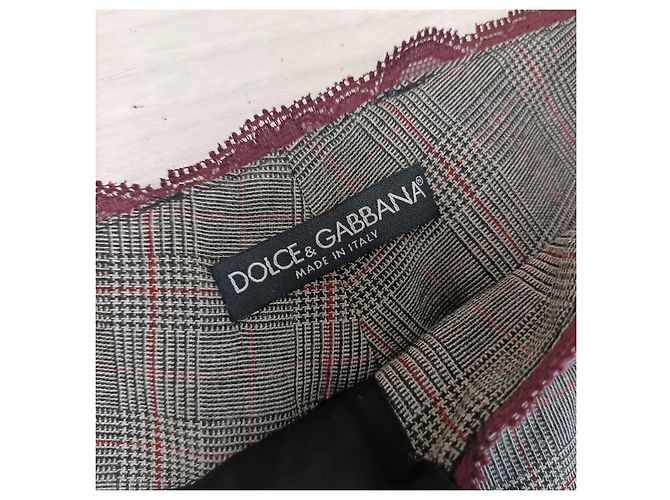 Pantalones clásicos para mujer Dolce & Gabbana Gris - vista 4