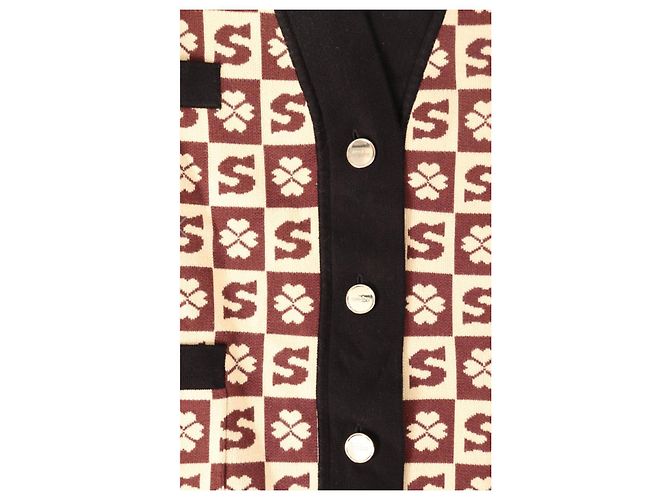 Chaqueta Sandro Marrón de Viscosa Castaño - vista 2