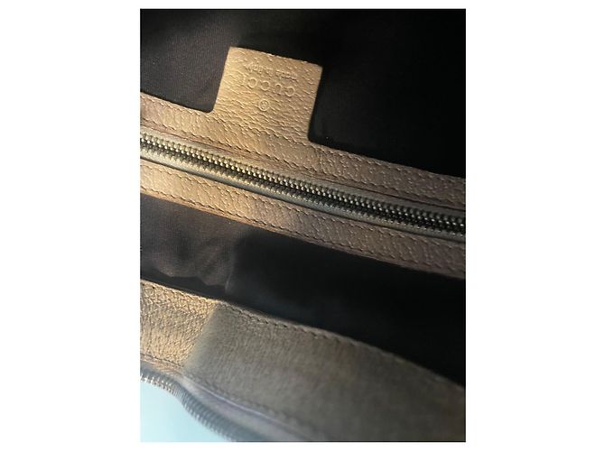 Gucci Borsa Charlotte in tessuto e pelle Bianco sporco - Ansicht 8