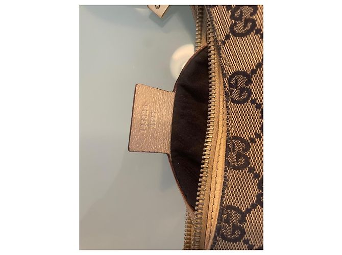 Gucci Borsa Charlotte in tessuto e pelle Bianco sporco - Ansicht 9
