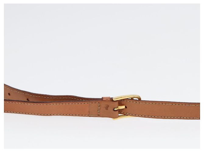 Céline Borsa a spalla in tela Macadam CELINE in pelle PVC marrone oro Auth ki4788 D'oro - vista 8