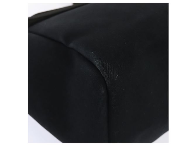 Hermès HERMES Herbag Cabas GM Tote Tasche Canvas Leder Schwarz Silber Auth ep5581 - Ansicht 29